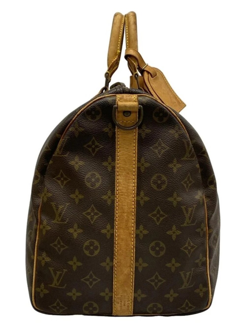 LOUIS VUITTON Keepall Bandouliere 50 M41416 Monogram Boston Bag - Picture 4 of 14